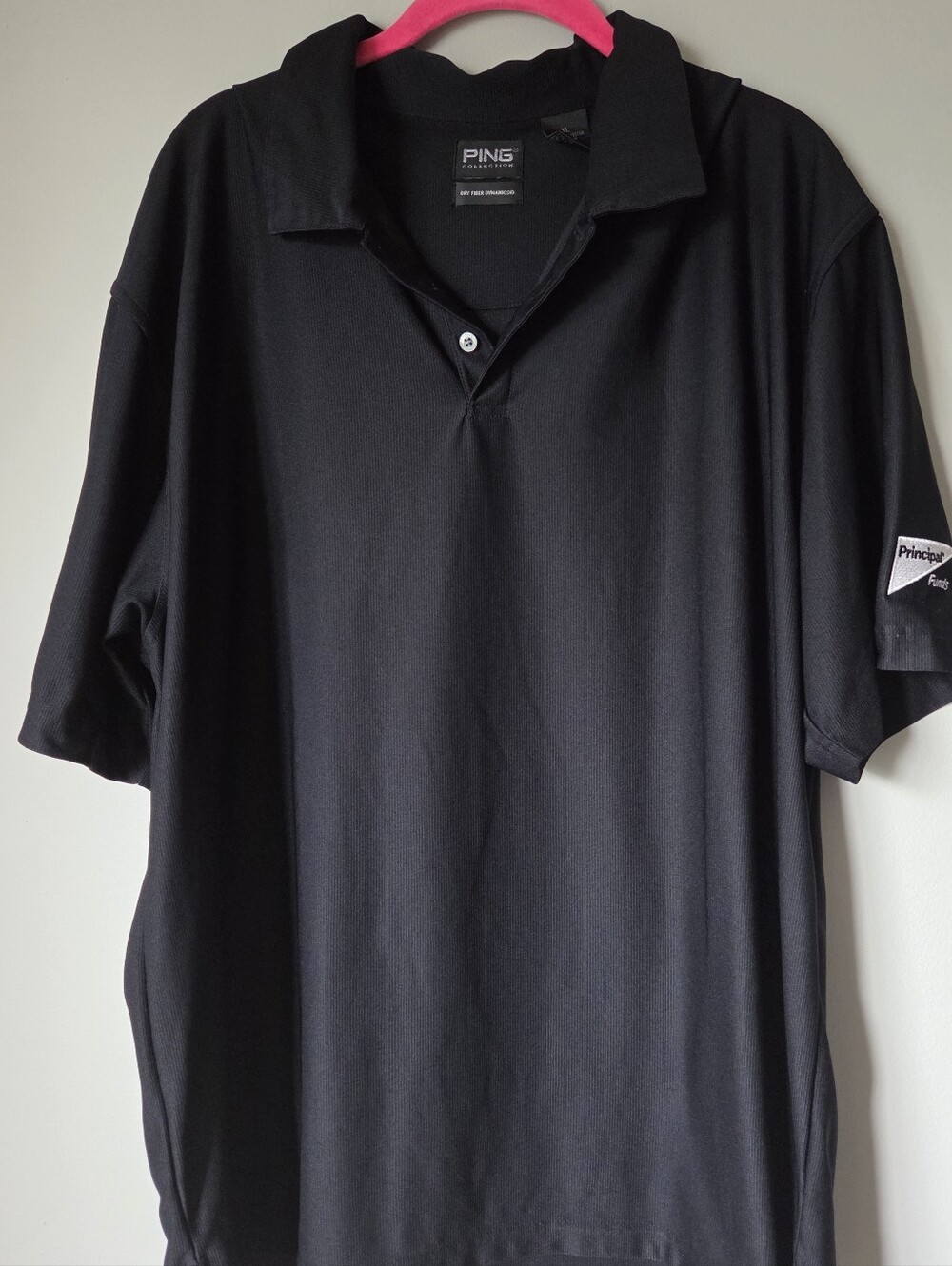 Ping Black Men’s Golf Polo